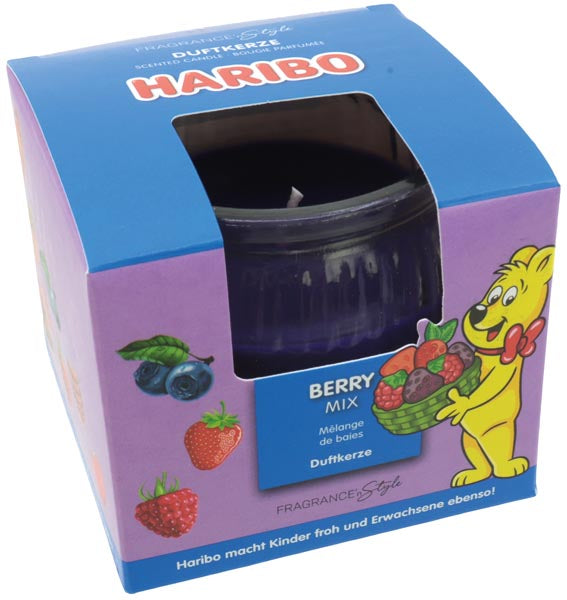 Haribo Duftkerze Berry Mix – 85 g