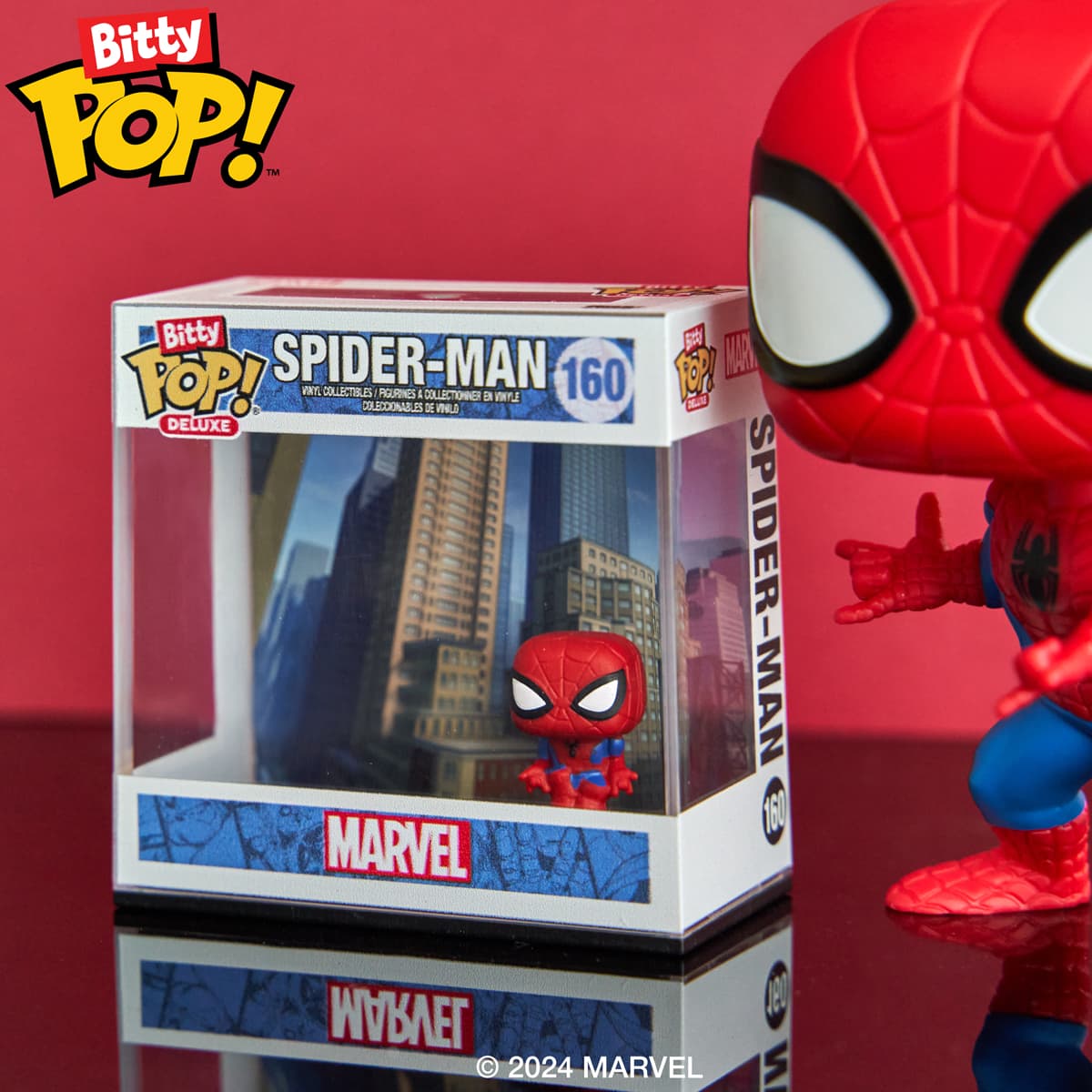 Spider-Man Stadtmotiv – Produktansicht