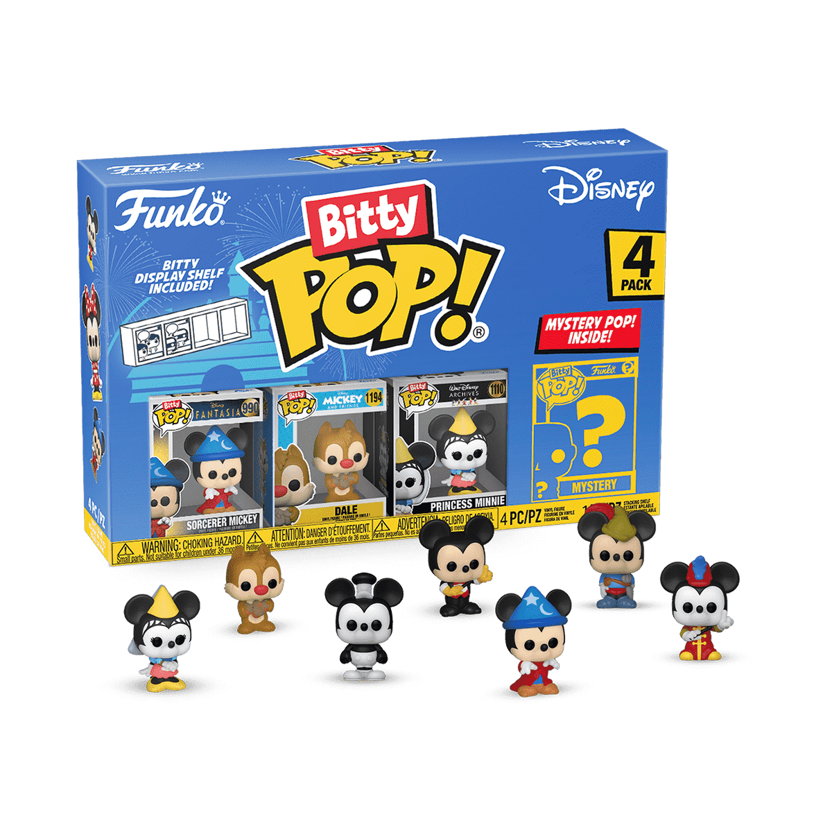 Disney Sorcerer Mickey Dale Princess Minnie – Setansicht